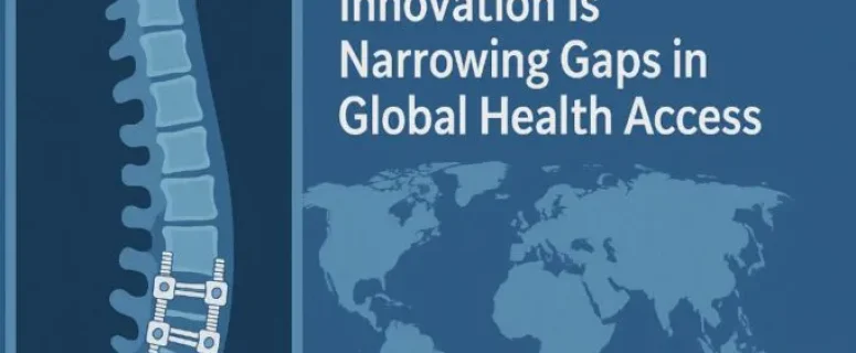 Inovação em Implantes Espinhais: Reduzindo as Desigualdades no Acesso Global à Saúde Inovação em Implantes Espinhais: Reduzindo as Desigualdades no Acesso Global à Saúde